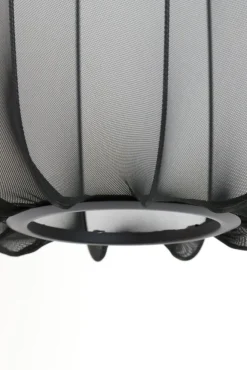 Light - Living Light & Living Hanglamp Plumeria Zwart - E27 - Ø 40 cm