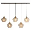 Light - Living Light & Living Hanglamp Rakel Brons - 5 x E27 - 104 cm breed
