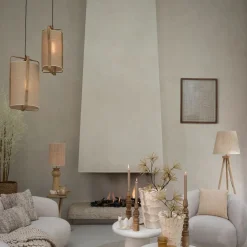 Light - Living Light & Living Hanglamp Sendai Zand - E27 - Ø 27 cm