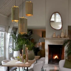 Light - Living Light & Living Hanglamp Sendai Groen - E27 - Ø 37 cm