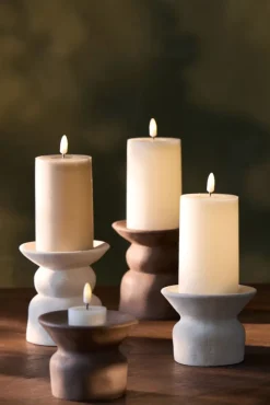 Light - Living Light & Living Kandelaar Atrani Crème - 15 cm hoog