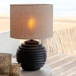 Light - Living Light & Living Lampenkap Breska Beige - 40x30x40 cm