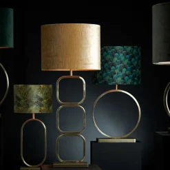 Light - Living Light & Living Lampenkap Gemstone Brons - 50x38x50 cm