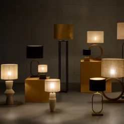 Light - Living Light & Living Lampenkap Gemstone Brons - 50x38x50 cm