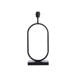 Light - Living Light & Living Lampenvoet Jamiri Zwart - E27 - 45 cm hoog