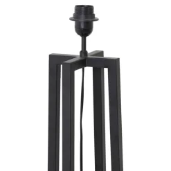 Light - Living Light & Living Lampenvoet Miley Zwart - E27 - 130 cm hoog