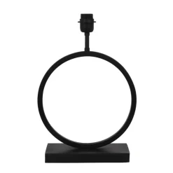 Light - Living Light & Living Lampenvoet Liva Zwart - E27 - 42 cm hoog