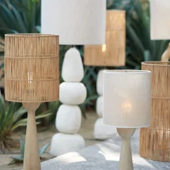 Light - Living Light & Living Lampenvoet Festina Naturel - E27 - 40 cm hoog