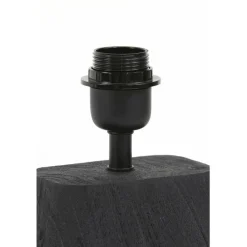 Light - Living Light & Living Lampenvoet Kardan Zwart - E27 - 21 cm hoog