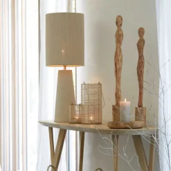 Light - Living Light & Living Lampenvoet Yelos Creme - E27 - 43 cm hoog