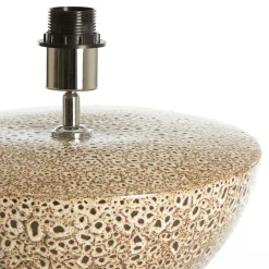 Light - Living Light & Living Lampenvoet Yasur Beige - E27 - 22 cm hoog