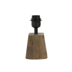 Light - Living Light & Living Lampenvoet Kardan Bruin - E27 - 21 cm hoog