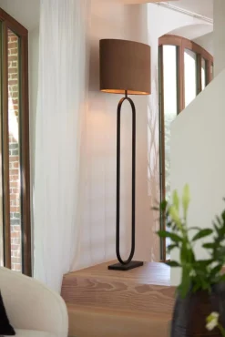 Light - Living Light & Living Lampenvoet Jamiri Zwart - E27 - 142 cm hoog