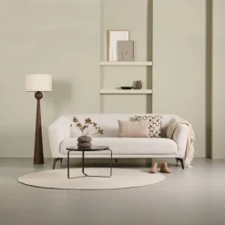 Light - Living Light & Living Lampenvoet Festina Donkerbruin - E27 - 125 cm hoog