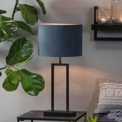 Light - Living Light & Living Lampvoet Shiva Zwart - E27 - 41 cm hoog