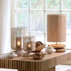 Light - Living Light & Living Schaal Banda Crème - 22x19 cm