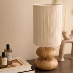 Light - Living Light & Living Tafellamp Danialo Naturel - E27 - 51 cm hoog