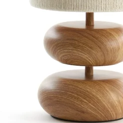 Light - Living Light & Living Tafellamp Danialo Naturel - E27 - 51 cm hoog