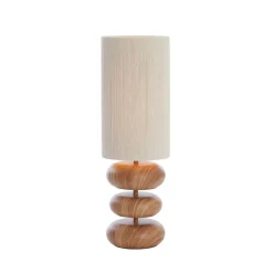 Light - Living Light & Living Tafellamp Danialo Naturel - E27 - 68 cm hoog