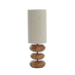 Light - Living Light & Living Tafellamp Danialo Naturel - E27 - 68 cm hoog