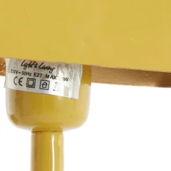 Light - Living Light & Living Tafellamp Elenie Okergeel - E27 - 36 cm hoog