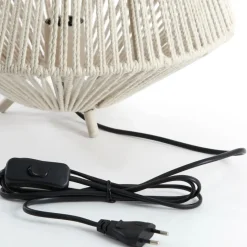 Light - Living Light & Living Tafellamp Felida Crème - E27 - 40 cm hoog