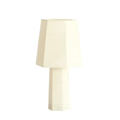 Light - Living Light & Living Tafellamp Musabo Wit - E27 - 49 cm hoog