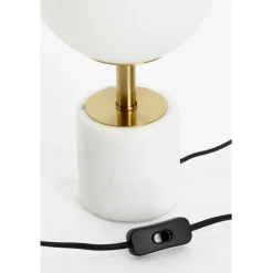 Light - Living Light & Living Tafellamp Medina Wit - E27 - 35 cm hoog