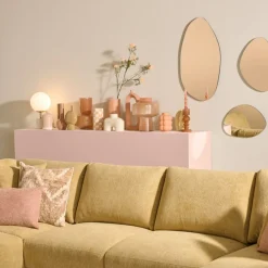 Light - Living Light & Living Tafellamp Medina Wit - E27 - 35 cm hoog