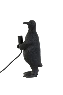 Light - Living Light & Living Tafellamp Penguin Zwart - E14 - 34 cm hoog