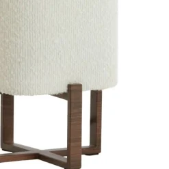 Light - Living Light & Living Tafellamp Wyn Crème / Bruin - E27 - 39 cm hoog