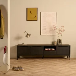 Light - Living Light & Living Vaas Leanja Beige - 24 cm hoog