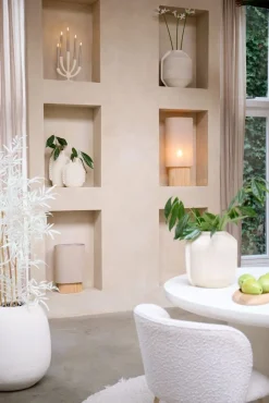 Light - Living Light & Living Vaas Varazza Beige - 29 cm hoog