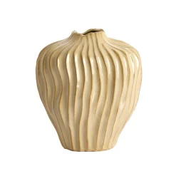 Light - Living Light & Living Vaas Vechhia Lichtbruin - 35 cm hoog