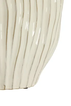 Light - Living Light & Living Vaas Vechhia Crème - 35 cm hoog