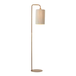 Light - Living Light & Living Vloerlamp Donio Naturel - E27 - 155 cm hoog