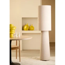 Light - Living Light & Living Vloerlamp Mikkel Crème - E27 - 165 cm hoog