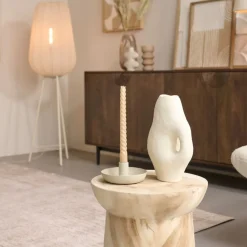 Light - Living Light & Living Vloerlamp Plumeria Zand - E27 - 132 cm hoog