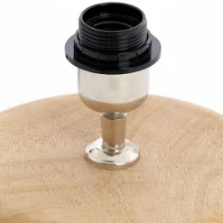 Light - Living Light& Living Lampenvoet Eboli Naturel - E27 - 9 cm hoog