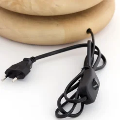 Light - Living Light& Living Lampenvoet Eboli Naturel - E27 - 9 cm hoog