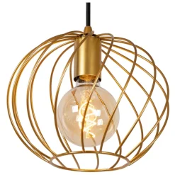 Lucide Hanglamp Danza Goud - 3 x E27 - Ø 50 cm