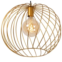 Lucide Hanglamp Danza Goud - E27 - Ø 40 cm