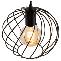 Lucide Hanglamp Danza Zwart - 3 x E27 - Ø 50 cm