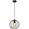 Lucide Hanglamp Danza Zwart - E27 - Ø 25 cm
