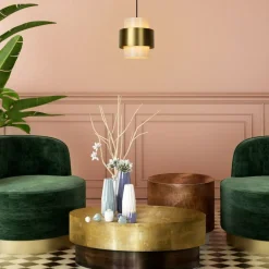 Lucide Hanglamp Firmin Goud - E27 - Ø 20 cm