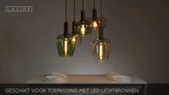 Lucide Hanglamp Ilona Multi - 5 x E27 - Ø 65 cm