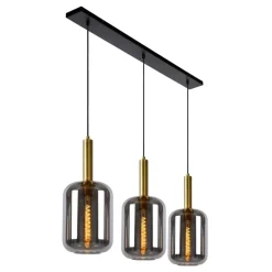 Lucide Hanglamp Joanet Zwart - 3 x E27 - 110 cm breed