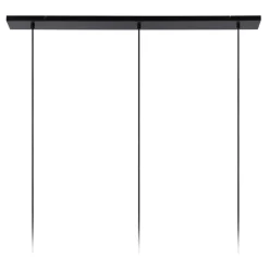 Lucide Hanglamp Joanet Zwart - 3 x E27 - 110 cm breed