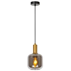 Lucide Hanglamp Joanet Zwart - E27 - Ø 16 cm