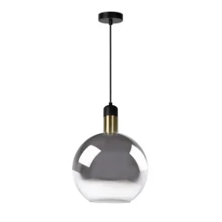 Lucide Hanglamp Julius Zwart - E27 - Ø 28 cm
